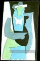 Femme Sitting 3 1908 cubist Pablo Picasso